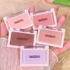 Clear Matte Single Colour Blush RougeNatural Matte Vegan Good LooksFine Shimmer Single Colour Eyeshadow Blush