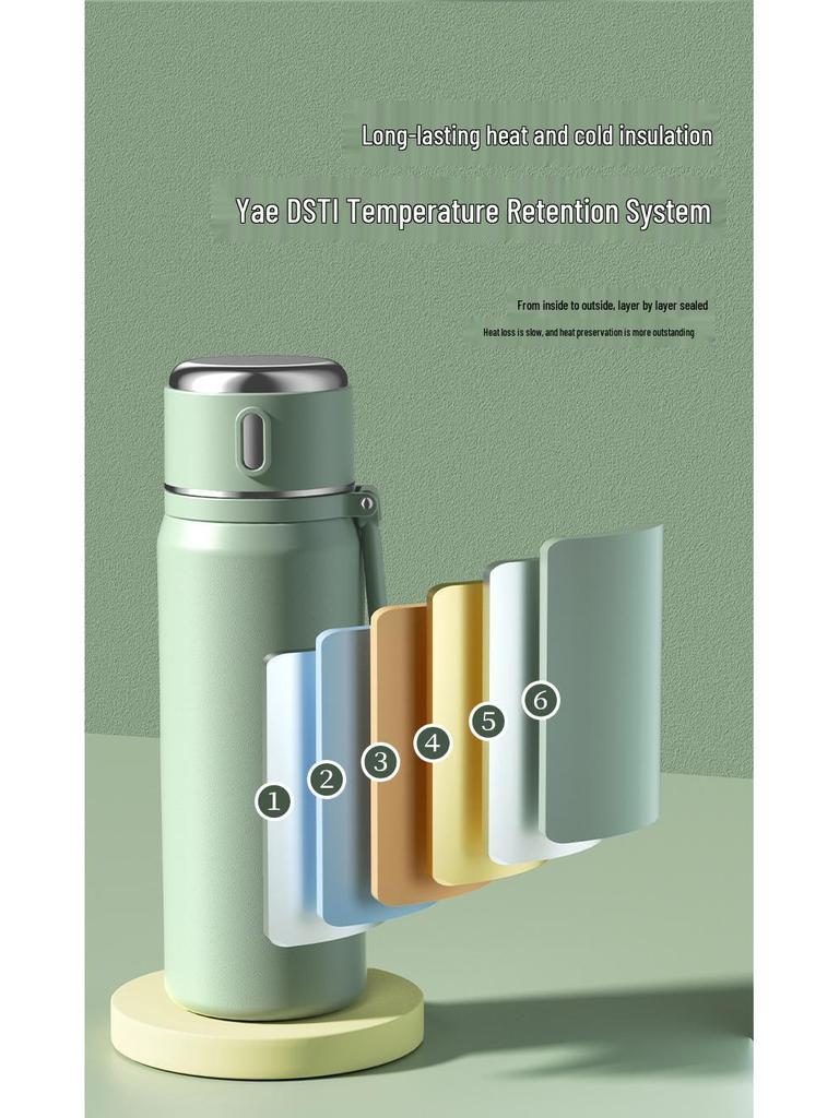 High-Value 316 Stainless Steel Thermos Cup for Girls - Large Capacity Portable School Kettle with Logo
