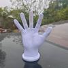 Sports Themed Hand Model Display Stand Elegant Surfaces For Basketball Football Decors Multiple Use Across Environment
