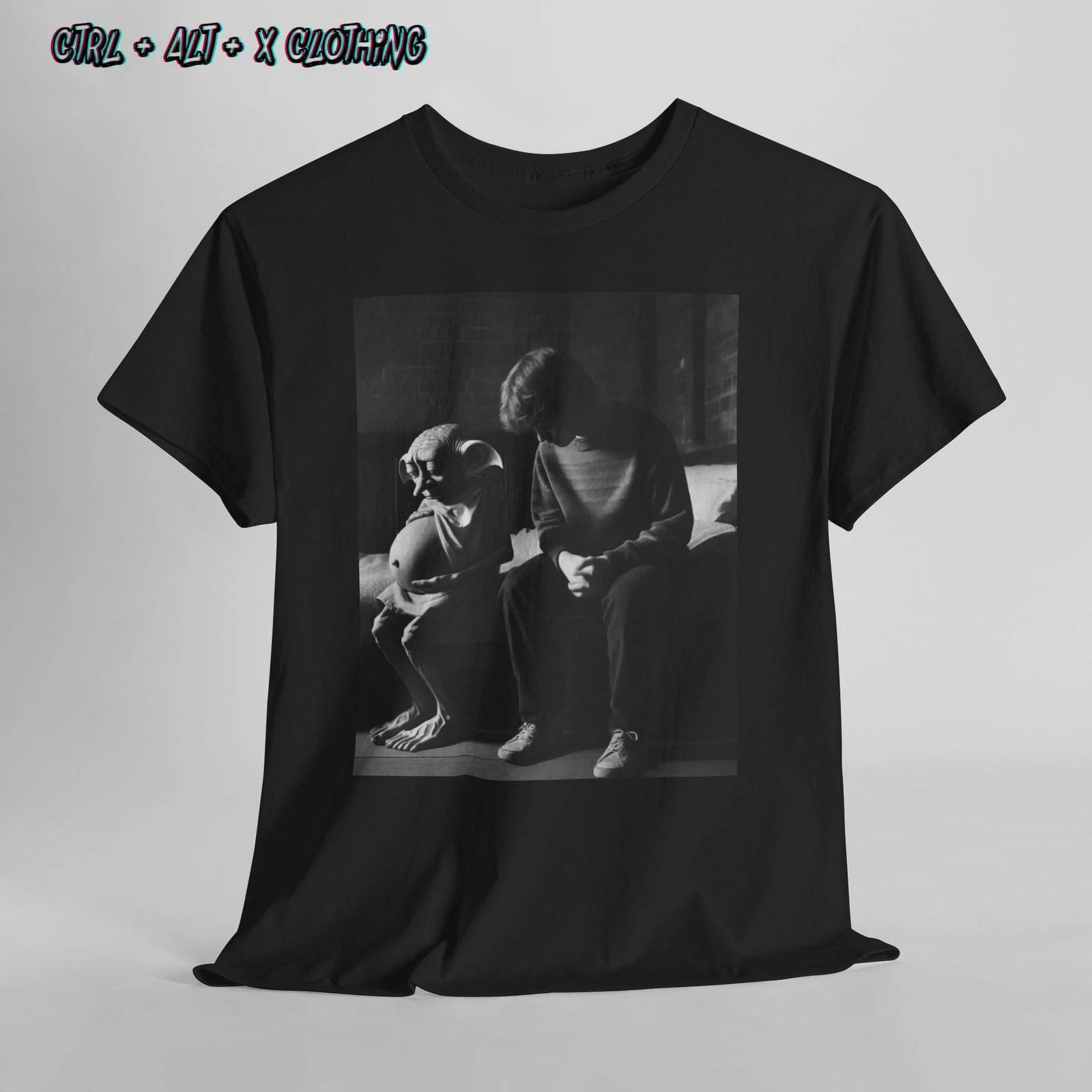 Ron Weasley Pregnant Dobby Shirt, Harry Potter Fan Gift, wtf XL