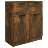 Vidaxl 3-Piece Chest of Drawers, Smoked Oak, Wood-Based Material