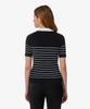 LACOSTE Women'S Textured Striped Polo Sweater Af230E-56G 031