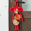 Traditional Handcrafted New Year Decoration DIY Lucky Charm Chinese Knot Ornaments Hanging Design Swastika Knot Pendant