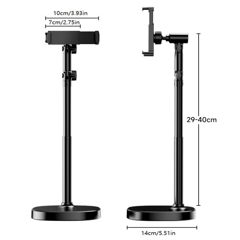 360° nastavitelný úhel a výška Stolní stojánek na telefon - Perfektní líný držák na telefon pro všechny telefony Stojan na tablet Držák na telefon