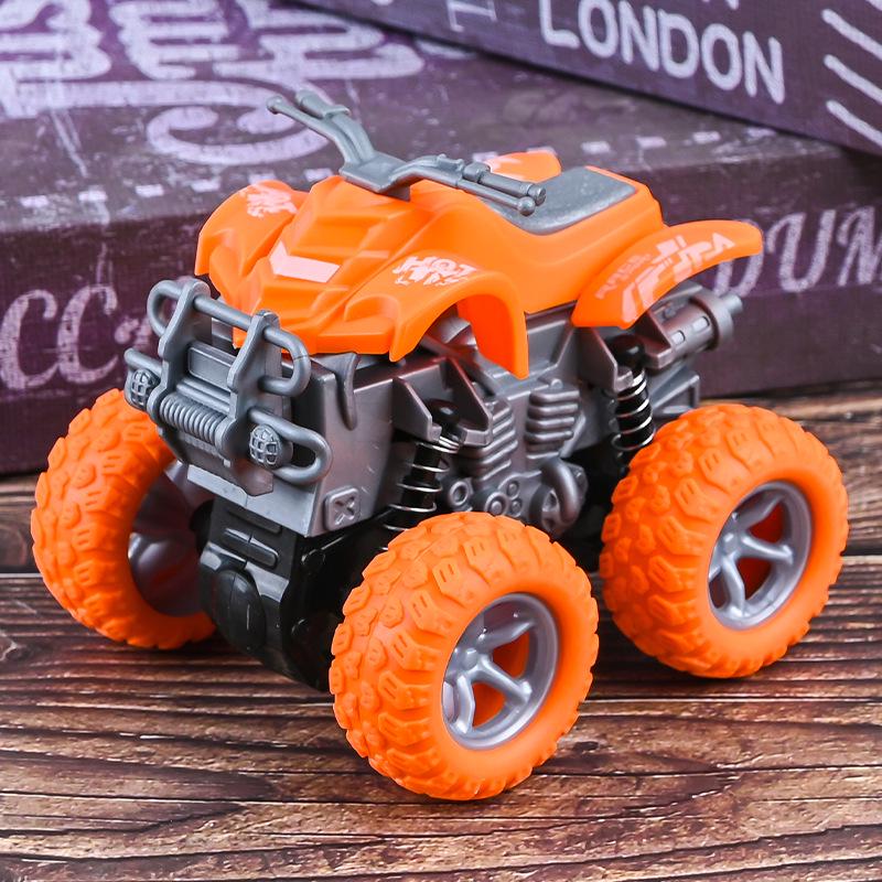 Children's Inertial Off-Road Stunt Car Toy Set - Educational Engineering Model for Boys