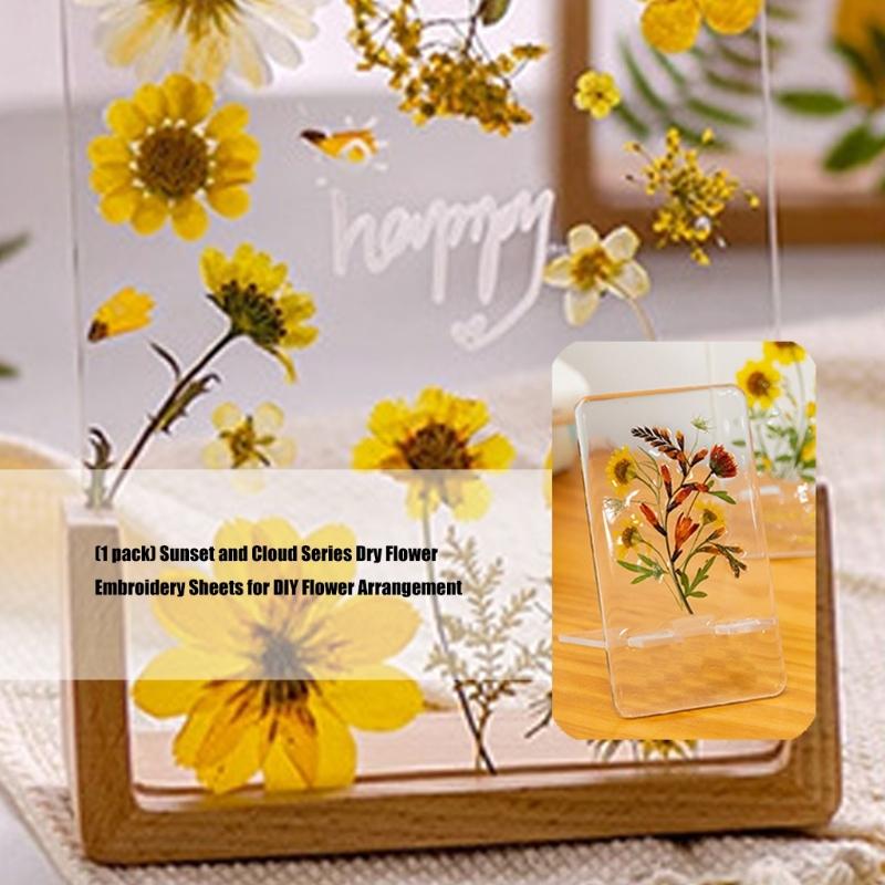 Natural Dried Flower For Epoxy Resin Molds Dry Flowers and Leaves Set for Art Craft Candle Jewelry Making Scrapbooking