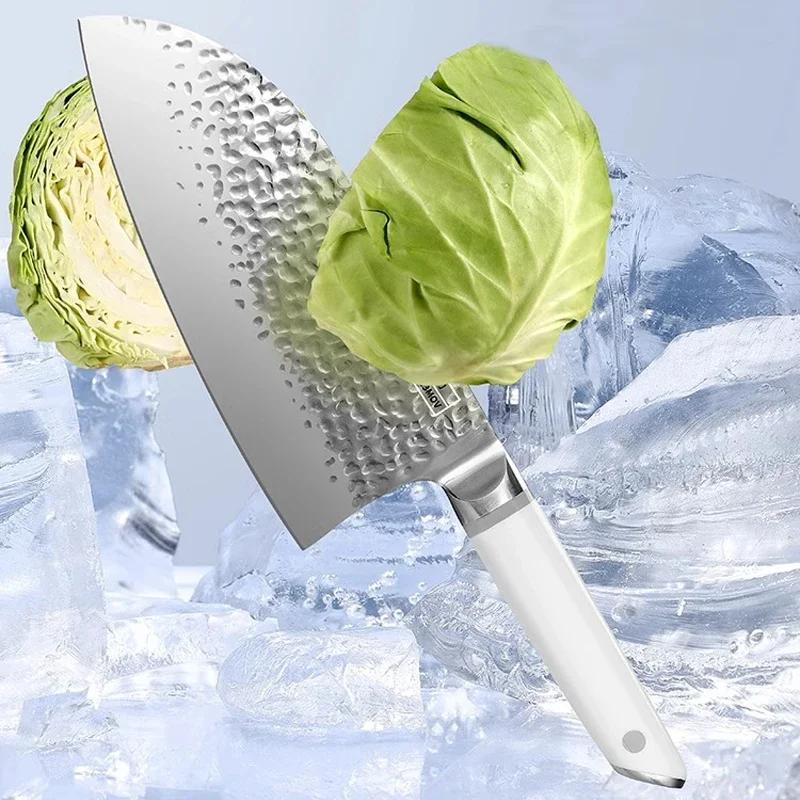 Hand-forged kitchen knife household kitchen knives chef's special sharp meat cleaver women's vegetable cleaver and bone cleaver