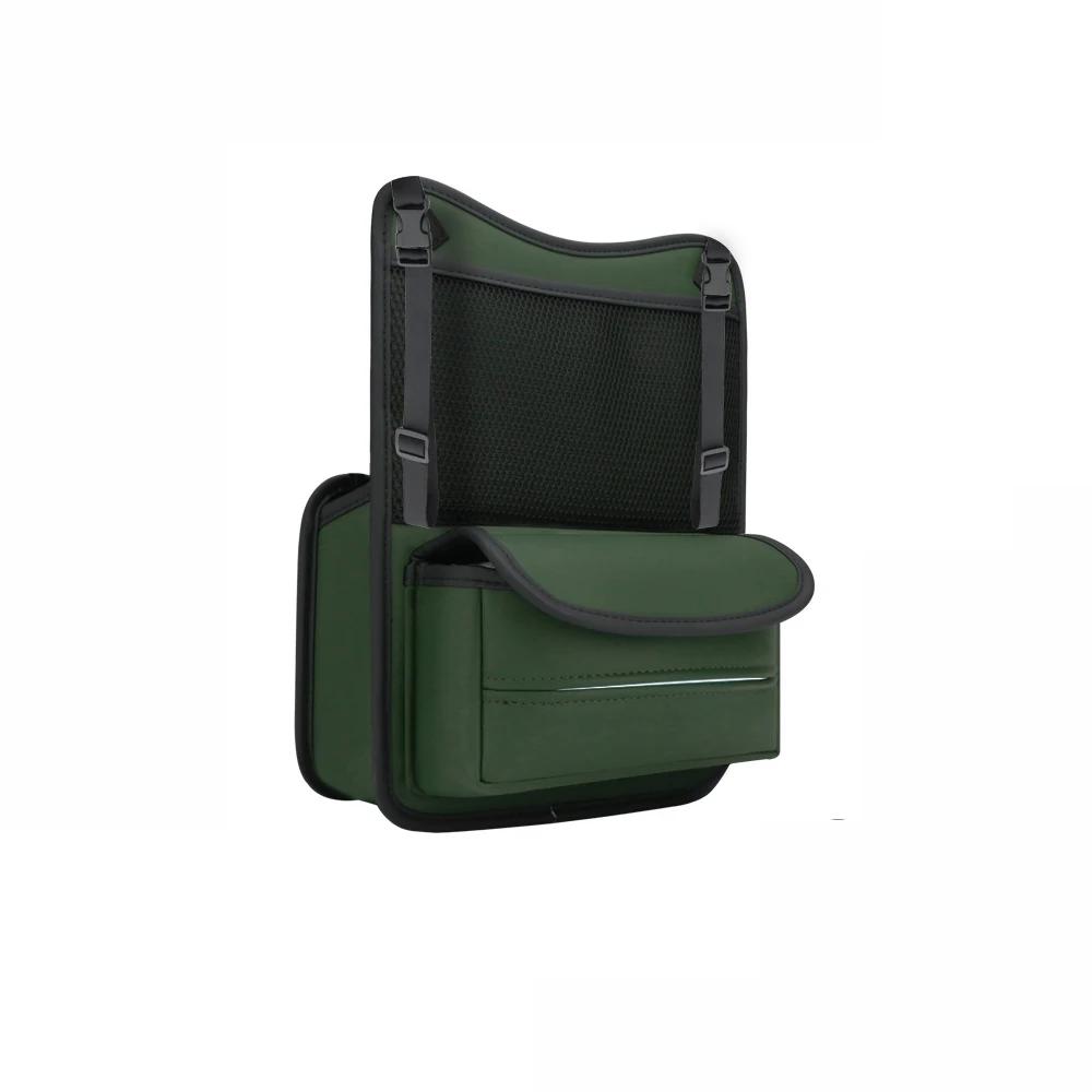 

Сумка для хранения центрального пульта управления автомобиля Подвесная сумка для хранения на заднее сиденье автомобиля Многофункциональные сумки для салона Аксессуары зелёный