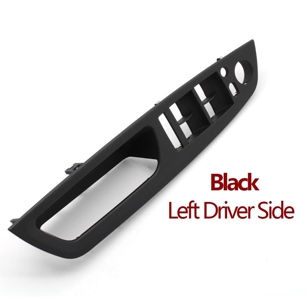 LHD RHD Upgraded Interior Door Pull Handle Armrest Panel Trim Cover Replacement For BMW X5 X6 E70 E71 E72 2007-2014