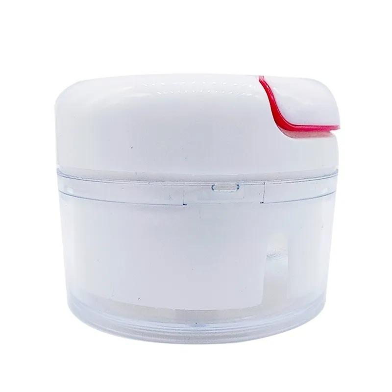 Manual Garlic and Ginger Chopper - Mini Pull Mincer for Garlic, Ginger, and Chili