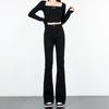 Korean Version of Micro-pull Jeans Women's Spring and Autumn New High-waisted Slim-fitting and Thin Versatile Chic Horn Jeans
