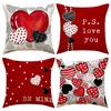Valentinstag Kissenbezug Amerikanische Liebe Levo Druck Valentinstag Wohnzimmer Sofa Dekoration Kissen