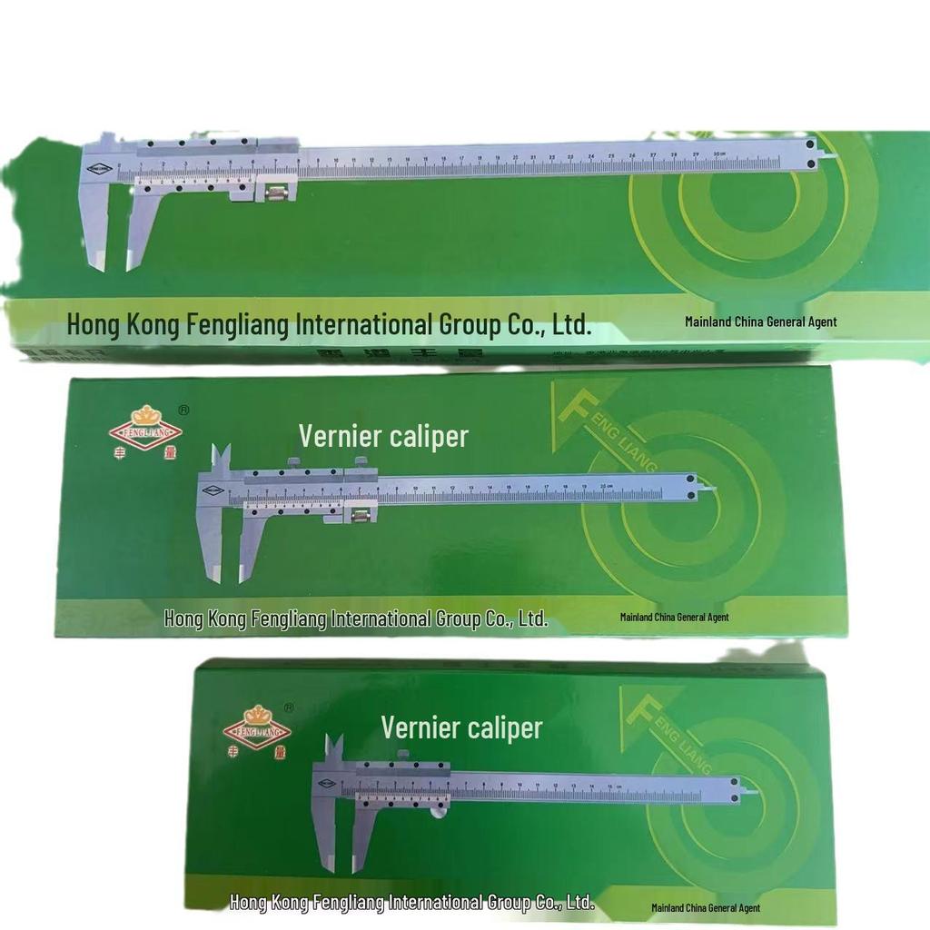 High-Precision Stainless Steel Vernier Caliper - Household & Industrial Model
