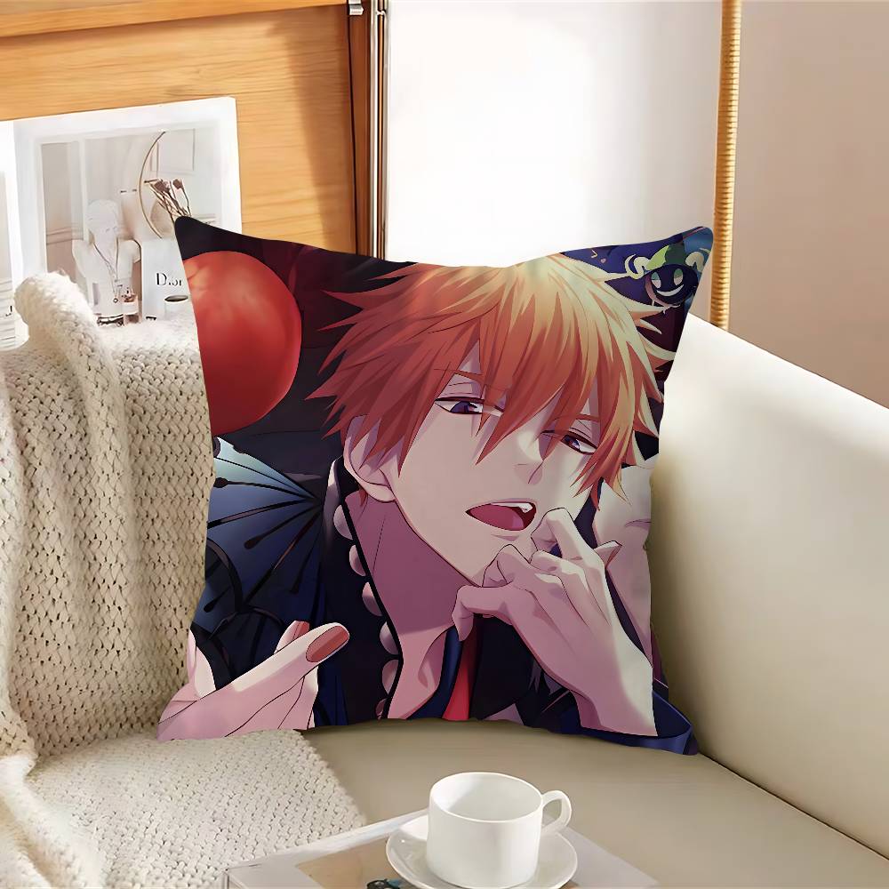 

B-Beelzebul ANIME Personalized Pillow Cover Kids Bedroom Wild Party Decor Pillowcase Kid Birthday Shower Gift 12x12Inch