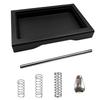 Coffee Preparation Stainless Steel Tube Easy To Install Drip Tray Kit Stainless Steel Tube Space Efficient Tray