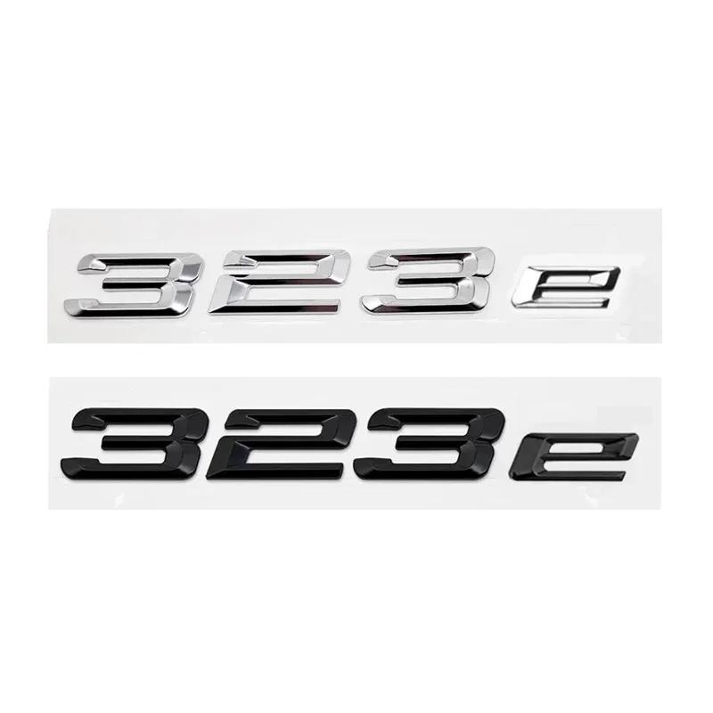 Sticker Emblema Lettere Logo Bagagliaio Auto in ABS per BMW 316e 318e 320e 323e 325e 330e 335e 530e E46 E90 E91 F30 F31 F34 G20 G30