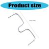 100Pcs Fruit Tree Branch Puller Tying Machine For Plum Trees Open Angle Tool Plant Shaping Tool with M Shape 4inch