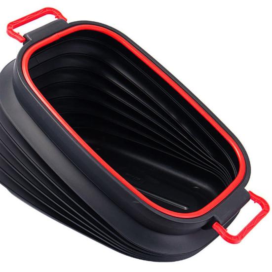 MUQZI Sports Accessory Multifunction Folding Car Auto Trunk Storage Box Can Organizer Bucket with Lid