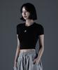CARMID (W) Noble Crop Short Sleeve [Black]