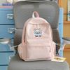 Schoolbag new Korean version junior high school student backpack women's casual simple schoolbag women's fashion large-capacity high-value backpack