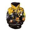 Halloween Carnival Night Printed Men's and Women's Sweatshirts Hooded Sweatshirts Couples Dress