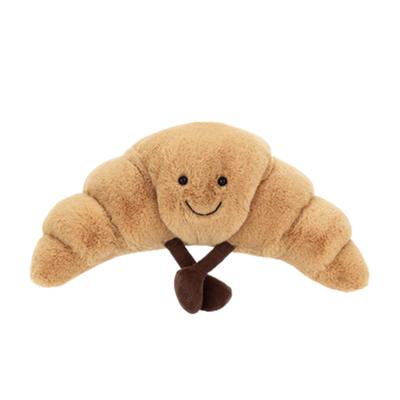 Jellycat Fun Food Series Croissant Companion Doll Plush Doll 19cm Height