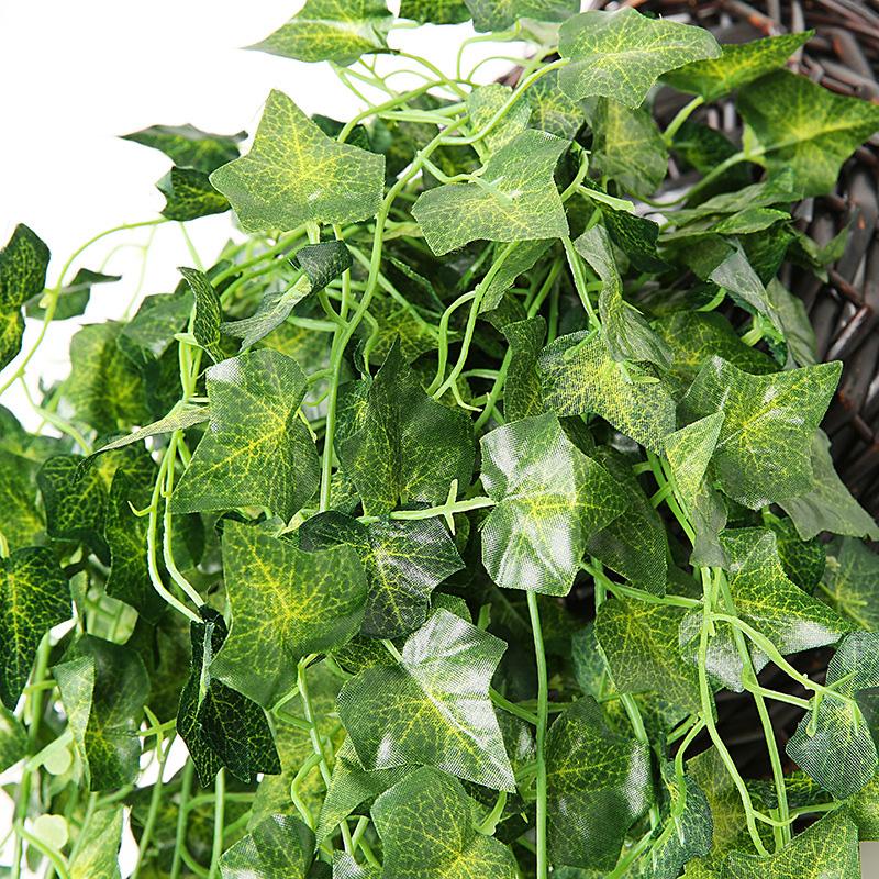 Artificial Plants Vines Wall Hanging Simulation Creeper Wall Hanging Indoor Green Plant Wall Decoration Fake Flower Rattan Plant