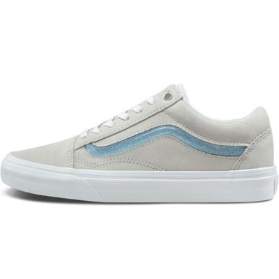 Jelly Sidestripe Old Skool Low White Women's Vans VN0A38G1VRB