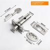 Hidden Tube Well Lock Simple Installation For Concealed Door Fire Door Fire Pipe Well Lock Channel Rarelock