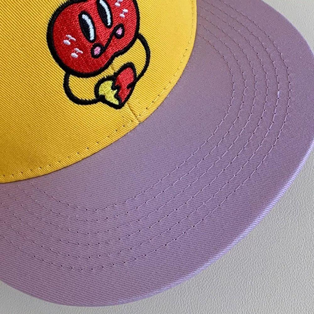 Embroidery Peaked Caps Cute Hip-hop Hat Simple Baseball Caps Boys Girls