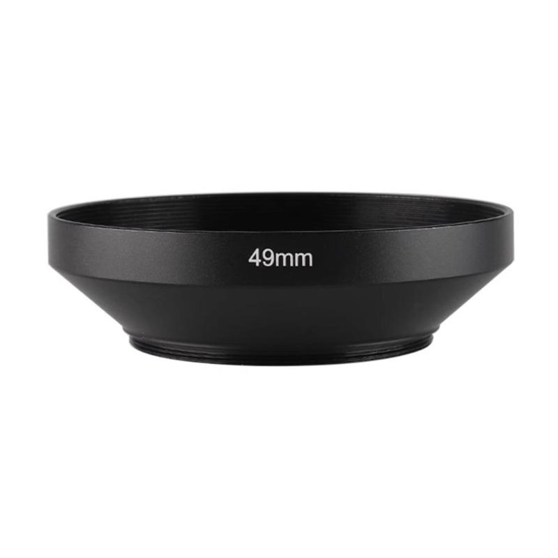 Metal DSLR Camera Lens Hood For Various Lens Models Lens Shade 39mm- 82mm Enhances Photography