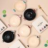 Cream Anti-Scalding Binaural Bowl Household Fruit Salad Mixing Bowl Cute Rice Bowl Underglaze Color Large Capacity Ceramic Noodle Bowl