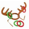 Inflatable Deer Antler Headband 4-ring Deer Antler Loop Toy Christmas Reindeer Antler Headband Holiday Game Children's Loop Toy