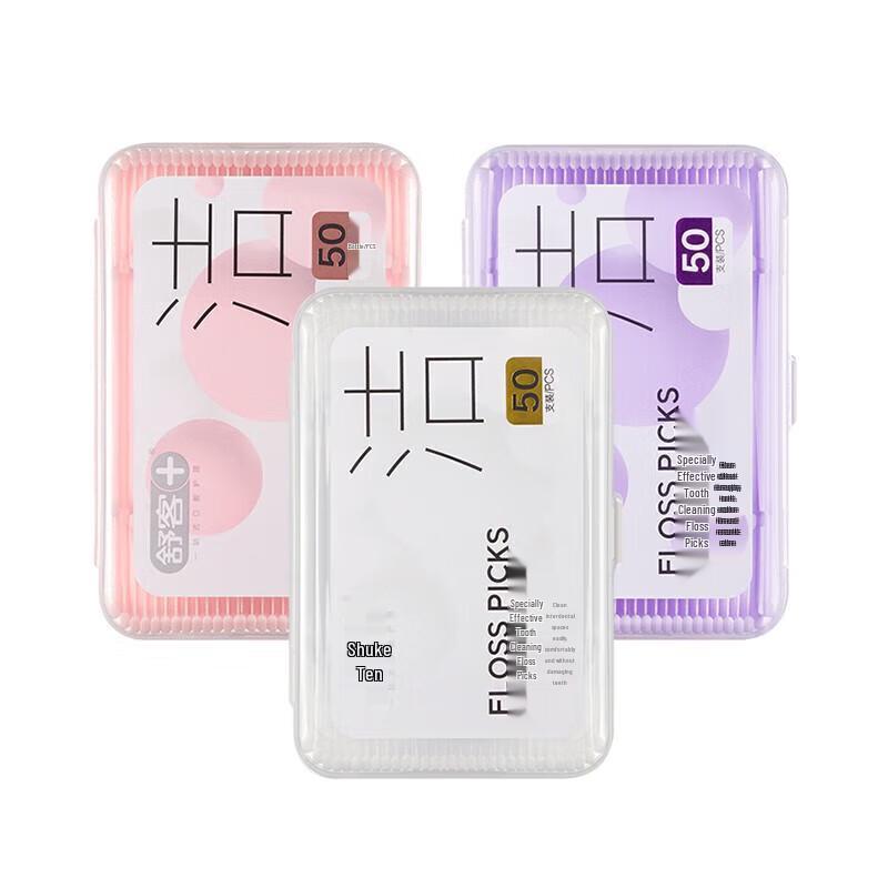 Shuke Soft Flat Dental Floss Picks