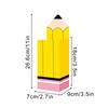 24 Stück Back To School Bleistift Süßigkeitenboxen Popcornhalter Lehrer Geschenktaschen Süßigkeitenboxen Partygeschenke Willkommen Zurück In Der Schule Leckerli