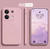 Liquid Silicone Plain Rubber Protector Redmi Note13 4G Case Redmi Note13 4G Cover Funda Coque Soft TPU Redmi Note 13 Case
