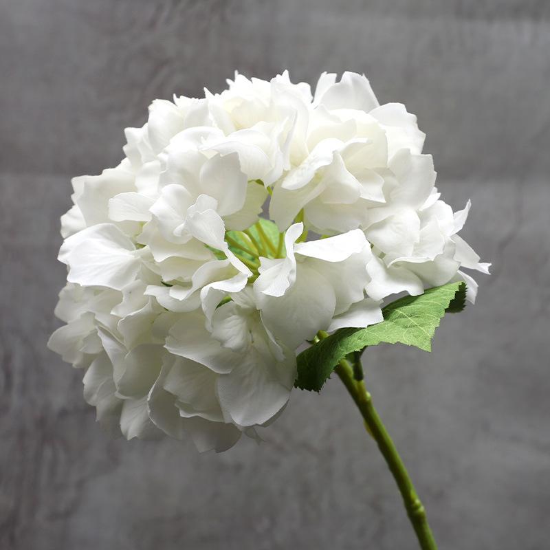 Hydrangea Flower Simulation Bouquet Wedding Home Living Room Decoration Fake Flower Decoration