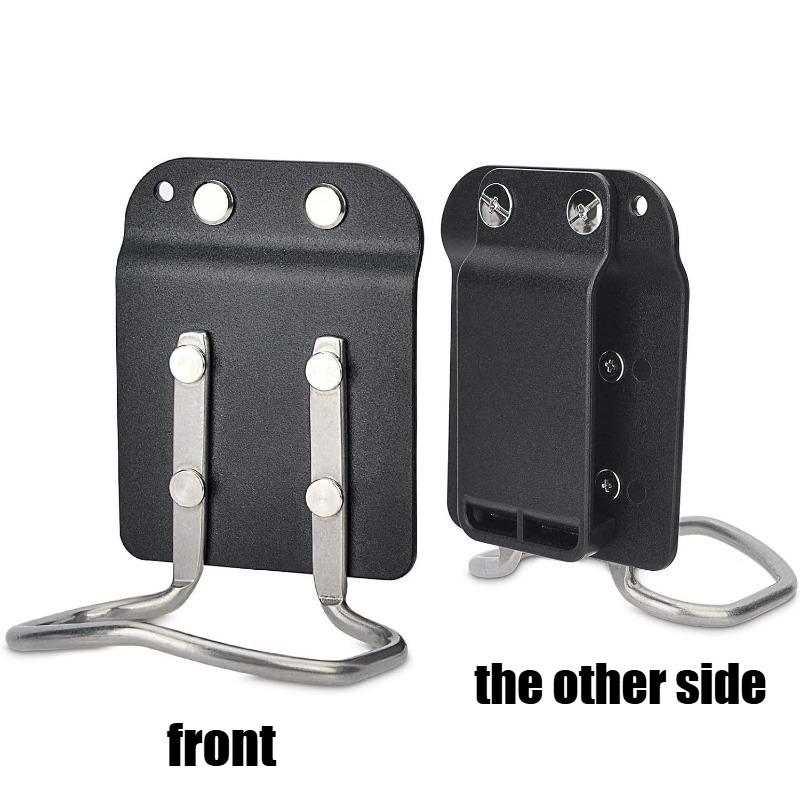 Clip-On Tool Belt&Drill Holder&Portable Hook Holster for Cordless Drill,Impact,Nailer,Tape Measure or Any Tools with Hanger Clip