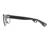 Tolle CHROME HEARTS Brille GUT GEFÄDELT schwarzer Kunststoff Herren Gebraucht