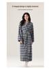 2025 Damen Verdickter Plüsch Velours Bademantel - Winter Lang Korallenfleece Homewear für Paare