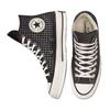 Converse 1970s Trendy Casual High Top Canvas Shoes Women's Black & White