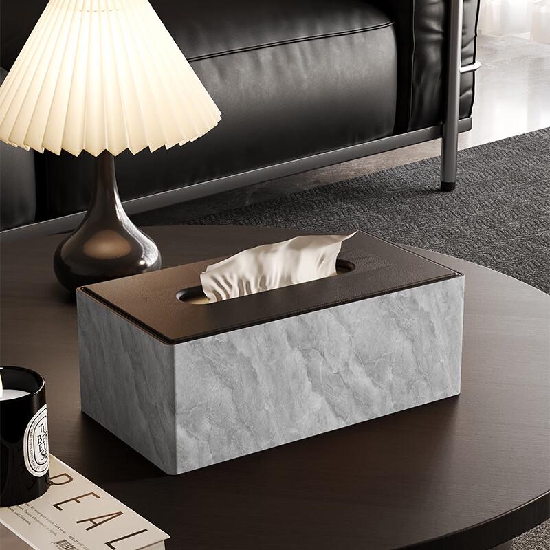 

HanDun Light Luxury Desktop Tissue Box