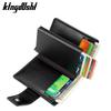 New Men's Trifold Magnetic Card Holder: Multifunctional Wallet with Multiple Card Slots