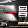 Changan UNIT Rear Bumper LED Reflector: Brake & Flowing Turn Signal Anti-Collision Light.