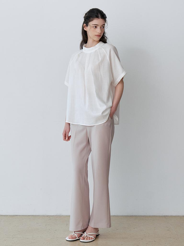 LE STUDIO Comfort Semi-Bootcut Slacks (Lbe)