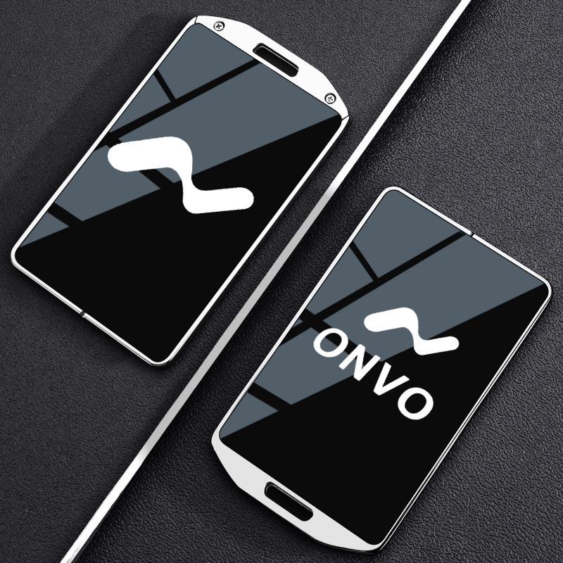 NIO Karten-Schlüssel-Etui: Kompatibel mit 25 Xinledao L90 und 24 Modell L60 - Metallgehäuse und Schnallendesign