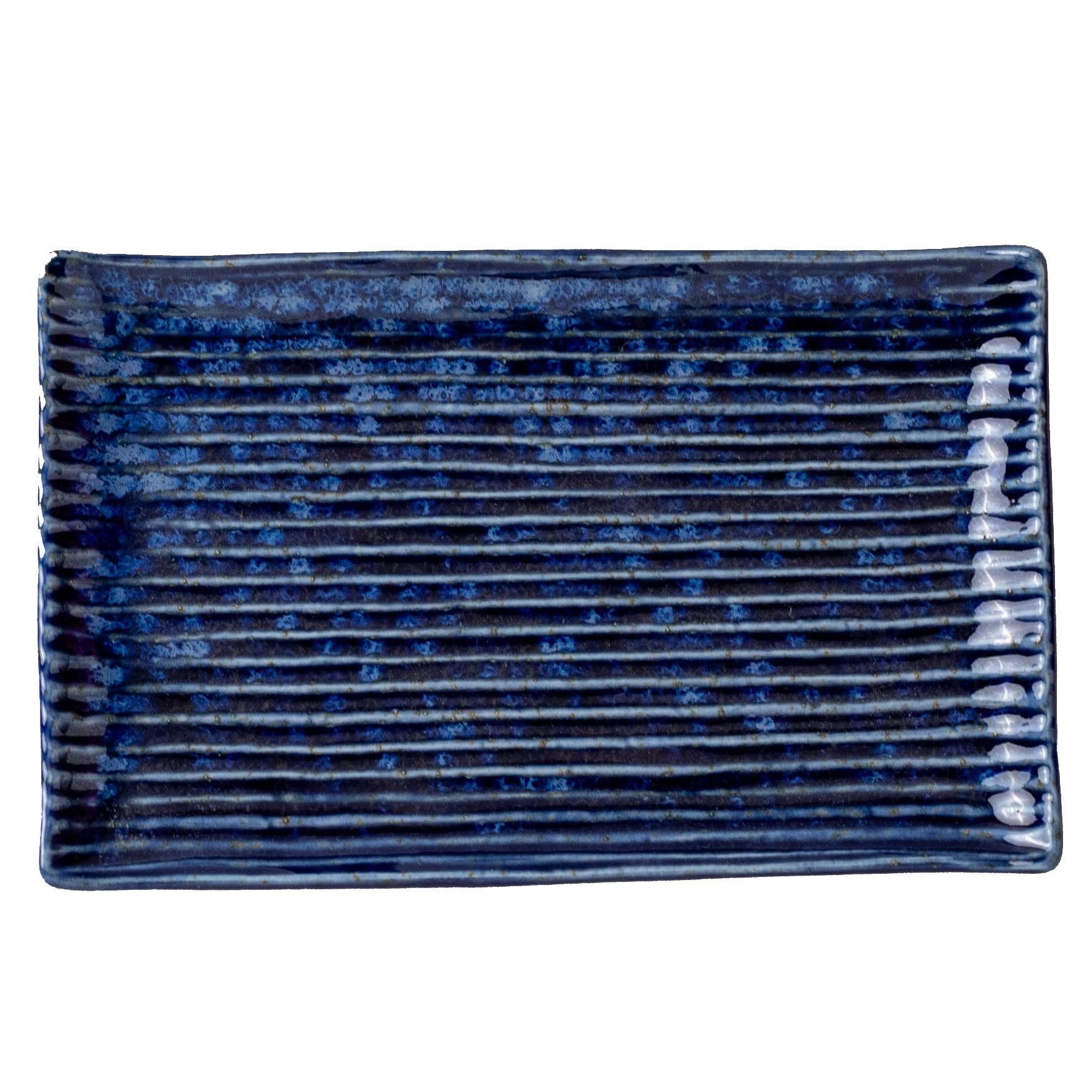 

Квадратные тарелки Minoru Pottery Shinogi, 160 штук, Индиго