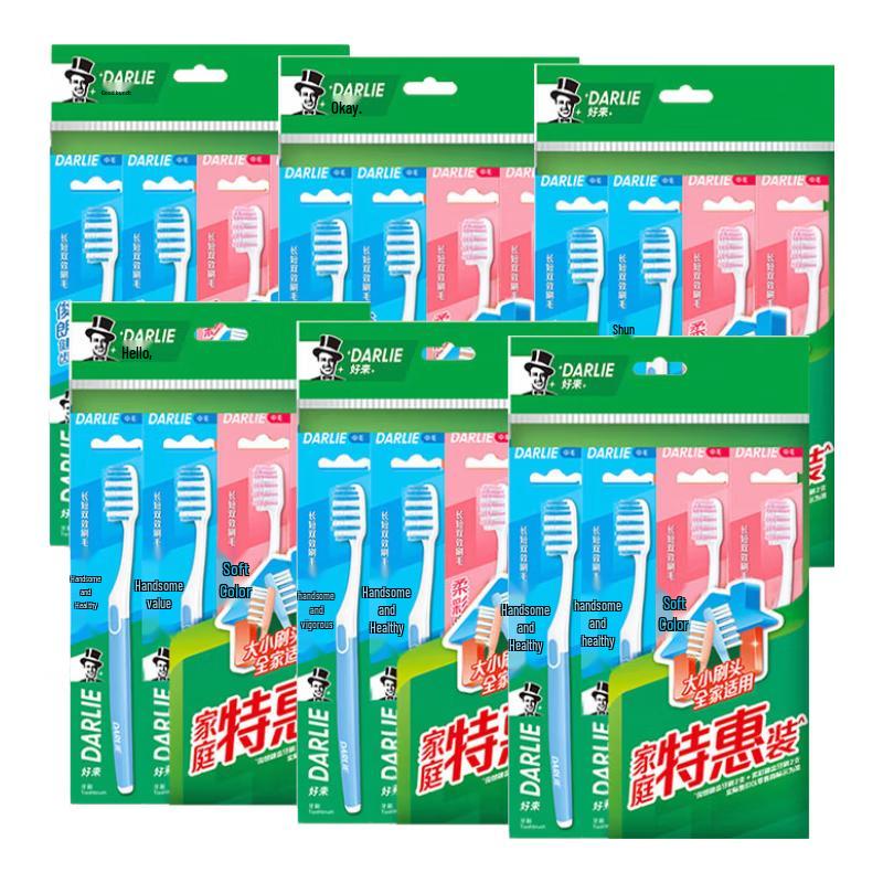 

Darlie Gum Care Adult Toothbrush, 12-Count Set