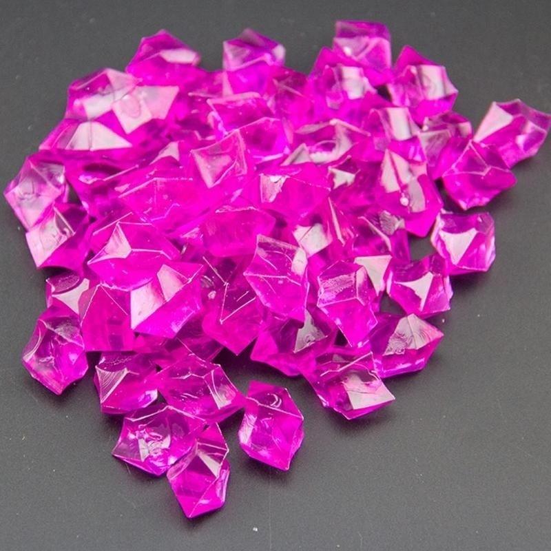 50 pieces Faux Fake Gems, Stones, Imitation Jewelry , Fish tank , Diamonds