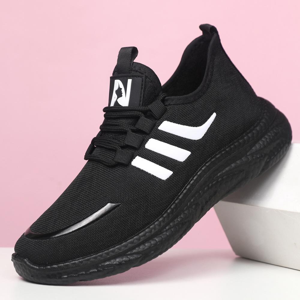 New men's shoes summer soft sole comfortable breathable sports men's and women's casual running outdoor walking men's shoes
